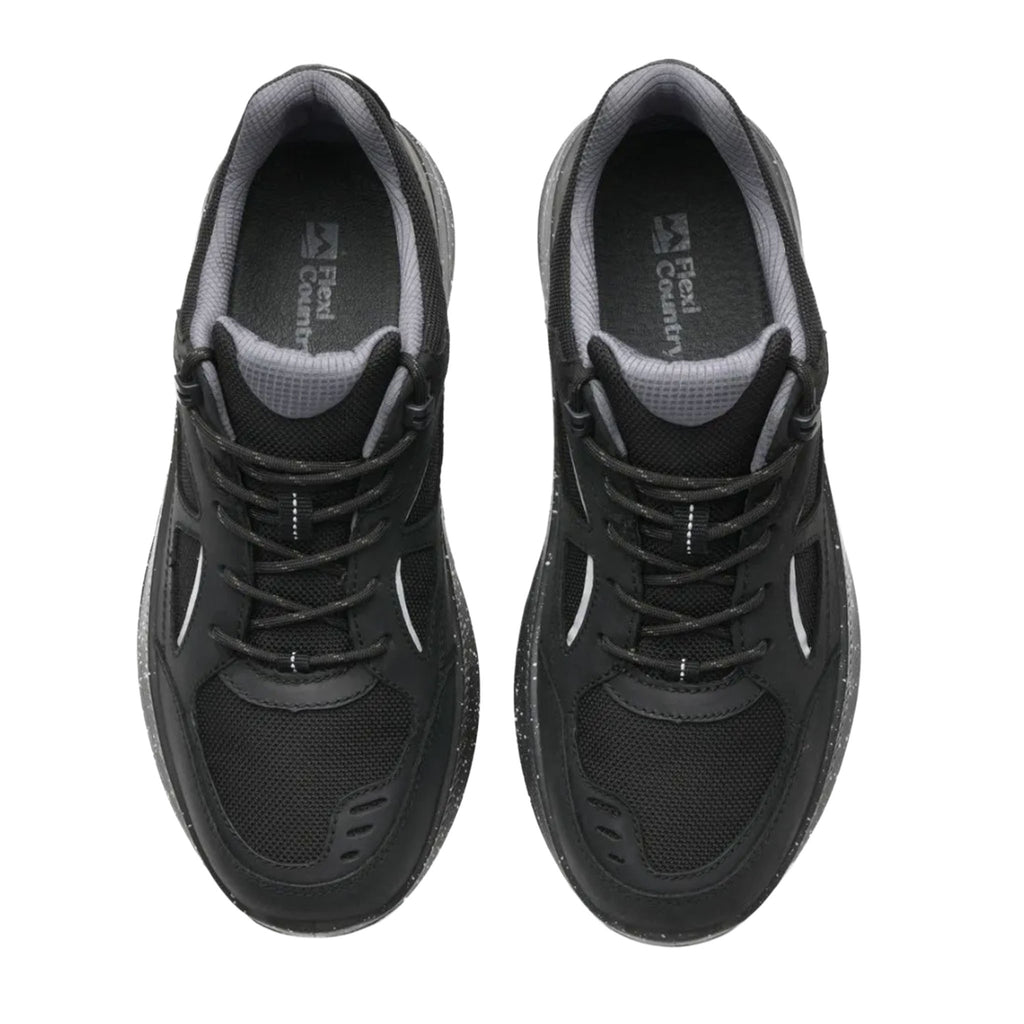 Tenis Flexi Negro Hombre Casual Caballero
